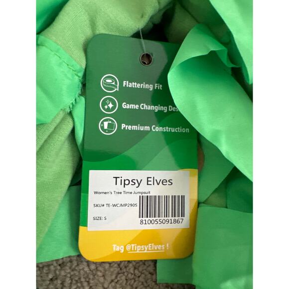 MSRP $100 ✨ NWT Men’s/Unisex “Oh Christmas Tree” Jumpsuit – Size S-M ✨QUICKSHIP - Picture 4 of 7